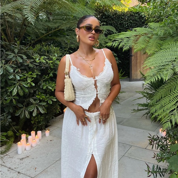 NWT Princess Polly Juliana Top White - Picture 3 of 8